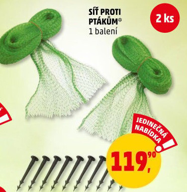 Síť proti ptactvu