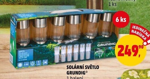 Solární světlo Grundig
