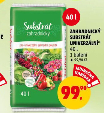 Univerzální zahradnický substrát