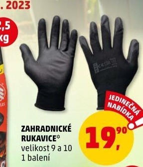 Zahradní rukavice