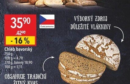 Chléb bavorský