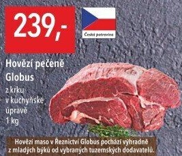 Hovězí pečeně z krku Globus