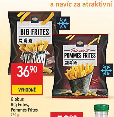 Hranolky mražené Big Frites Globus