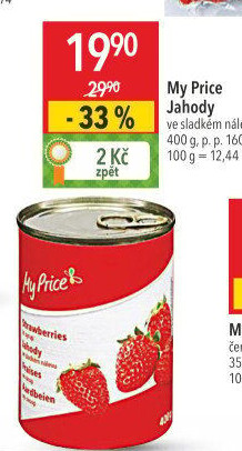 Kompot jahody My Price