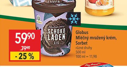 Krém mražený Globus