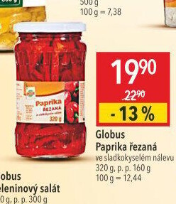 Paprika konzervovaná Globus