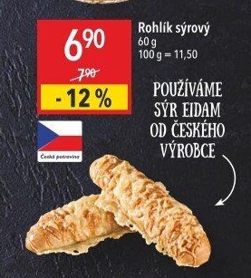 Rohlík se sýrem