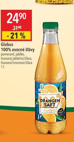 Šťáva 100%Globus