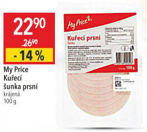 Šunka kuřecí prsní My Price