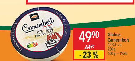 Sýr Camembert Globus