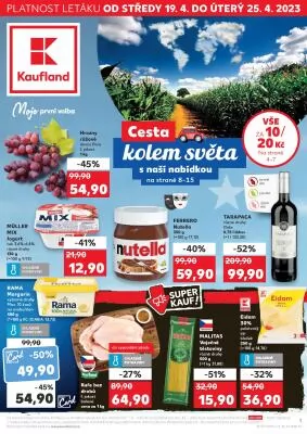 akční leták Kaufland 19.4.2023-25.4.2023