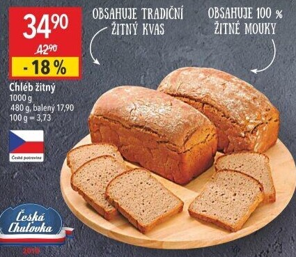 Chléb žitný