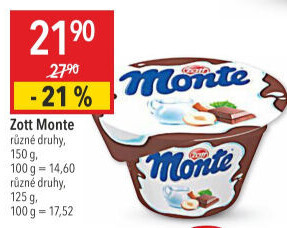 Dezert Monte Zott