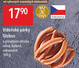 Párky vídeňské Globus