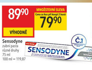 Pasta na zuby Extra Whitening Sensodyne