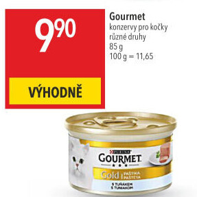 Paštika pro kočky Gold Gourmet Purina