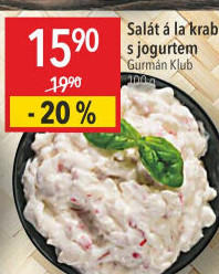 Salát a la krab s jogurtem