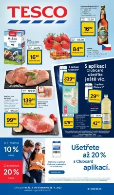 akční leták Tesco 19.4.2023-25.4.2023