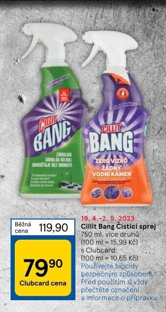 Čistič Cillit Bang