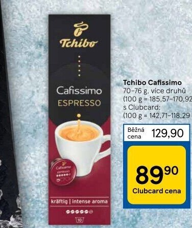 Kapsle Cafissimo Tchibo