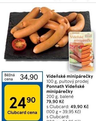 Minipárečky vídeňské