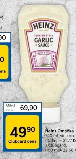 Omáčky Heinz