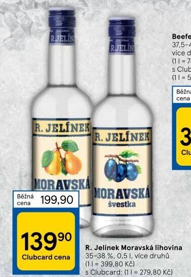 Pálenky Moravská řada Rudolf Jelínek