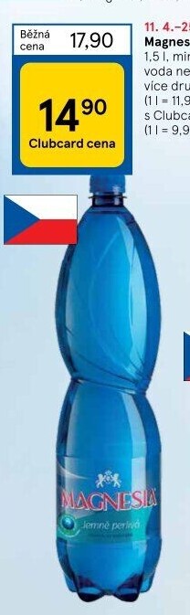 Přírodní voda Magnesia