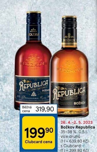 Rum Republica Exclusive Božkov