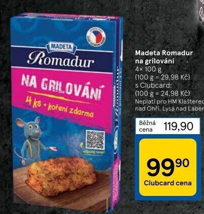 Sýr Romadur na gril Madeta