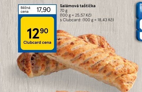 Taštička se slanou náplní