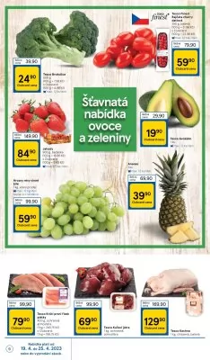 akční leták Tesco 19.4.2023-25.4.2023