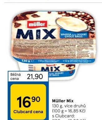 Jogurt Müller Mix