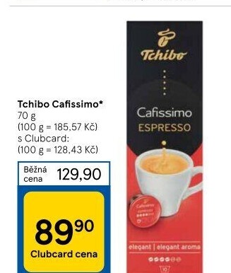 Kapsle Cafissimo Tchibo