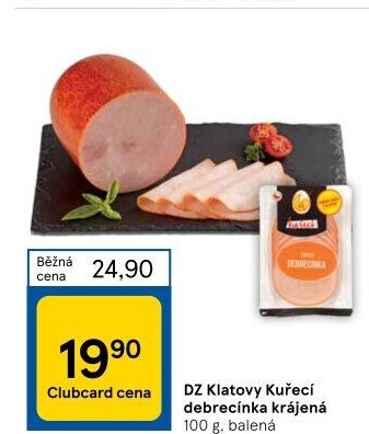Kuřecí debrecínka DZ Klatovy