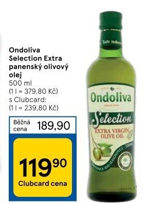 Olivový olej extra panenský Ondoliva