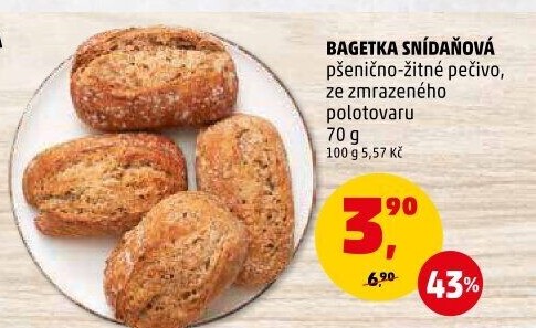 Bageta snídaňová