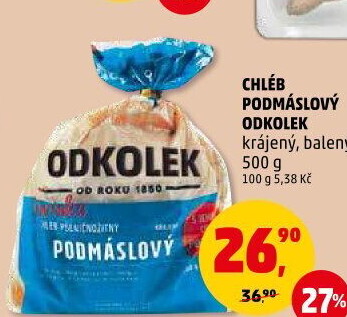 Chléb podmáslový Odkolek