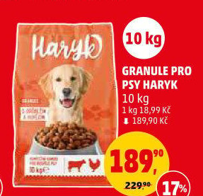 Granule pro psy Haryk