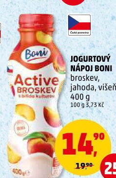 Jogurtový nápoj Boni