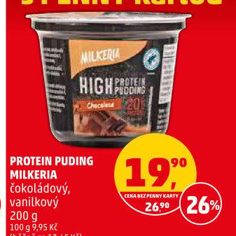 Proteinový pudink Milkeria