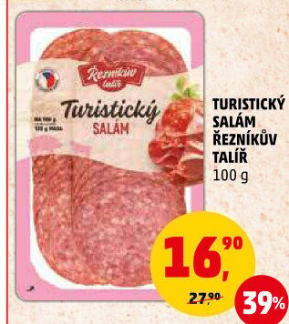 Salám turistický Řezníkův talíř