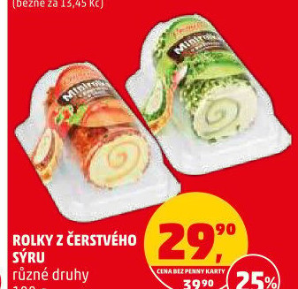 Sýr čerstvý rolka Primello