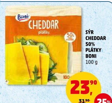 Sýr Cheddar Boni