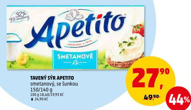 Sýr tavený Apetito