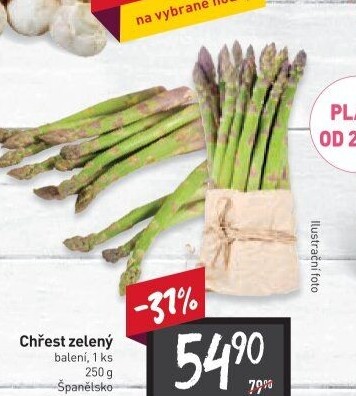 Chřest zelený
