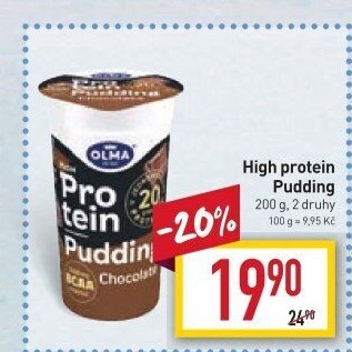 Dezert pudink High protein Olma