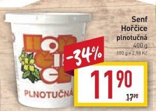 Hořčice plnotučná Senf