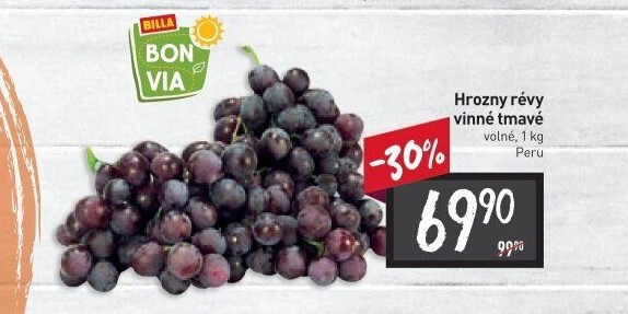 Hrozny tmavé Billa Bonvia