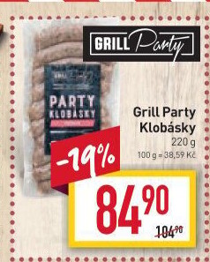 Klobásy Grill Party
